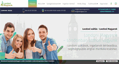 Desktop Screenshot of londonimagyarok.hu